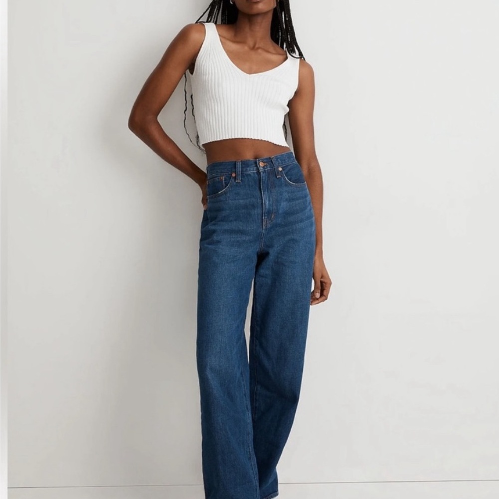 Madewell blue jeans